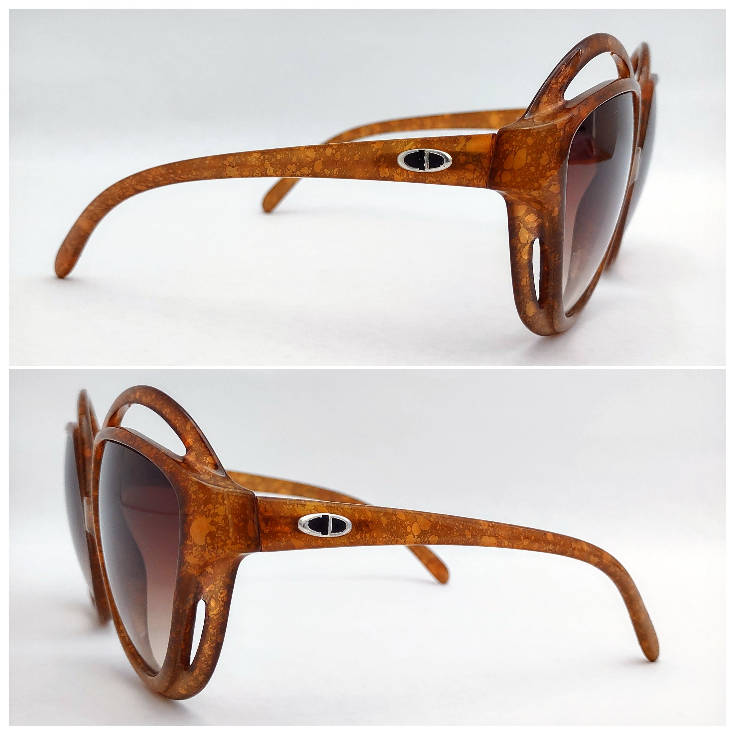 CHRISTIAN DIOR サングラス ニューヴィンテージ　OPTYL Christian Dior 2005 Sunglasses Optyl Tortoise Oversized Frame New