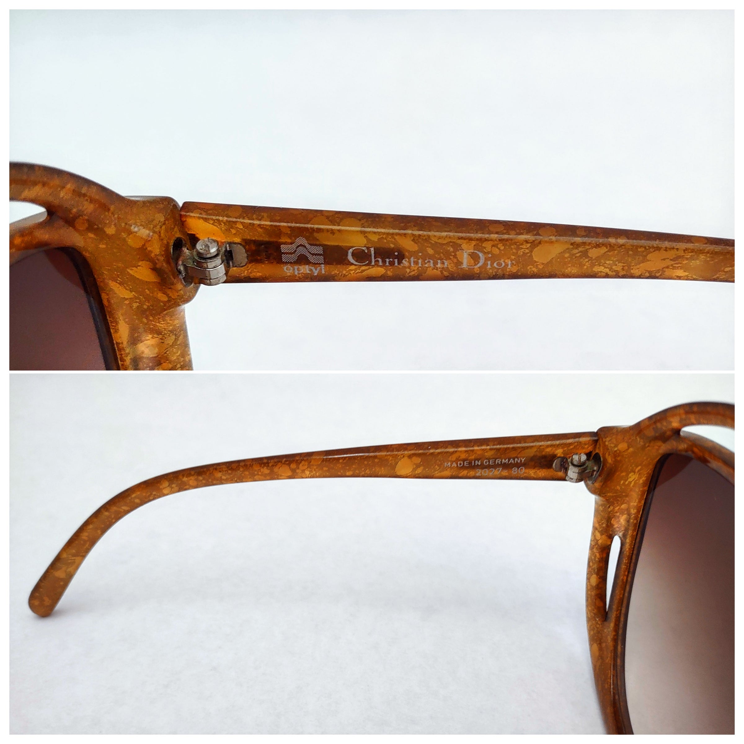 Vintage Christian Dior 2027 Optyl Sunglasses | Goodbye, Tony.